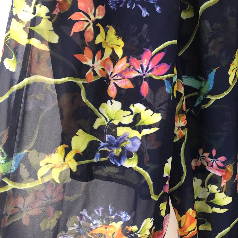 Sheer pant short set.